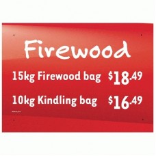 FIREWOOD A3 SIGNAGE (420 X 297) VIC