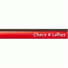 CATEGORY HEADER CARDS-CHOCS & LOLLIES (865 X 125)