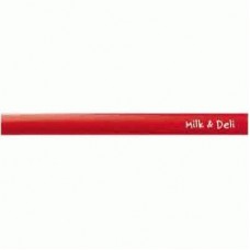 OPEN SELL FRIDGE DECAL-MILK & DELI (1786 X 108)