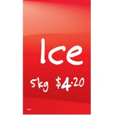 ICE SIGNAGE-MINI VAULT ICE DECAL 5KG @ $4.20-A5