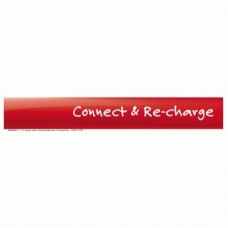 SLAT WALL HEADER E-SERVICES CONNECT & RECHARGE (910 X 97)