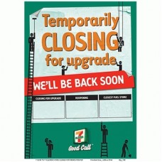 A2 POSTER-TEMPORARILY CLOSED FOR UPGRADE WE'LL BE BACK SOON