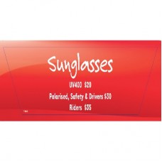 MISC SIGNGE-DECAL SUNNIES $20POLARISED & SAFETY $30(415X107)