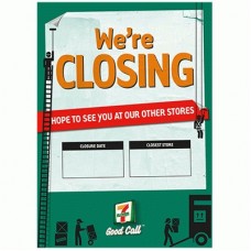 A2 POSTER-STORE-CLOSED