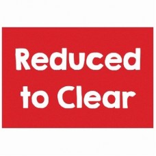 TICKET-REDUCED TO CLEAR (120 X 80)