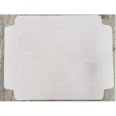 SLURPEE ZONE BOTTLE INSERT(ORDER 2 TO MAKE SET)FROSTED CLEAR