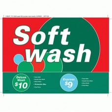 CARWASH-COUNTER MAT INSERT (DELUXE WASH / EXPRESS)