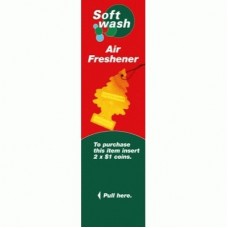 CARWASH-AIR FRESHNER DECAL (NON STANDARD)