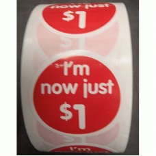 FOTG PRICE MARK DOWN STICKER $1 30 X 30