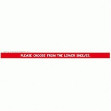 SHELFSTRIP-WARMUP(PLEASE CHOOSE FROMTHE LOWER SHELVES)800X30