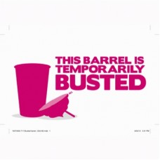 BUSTED BARREL HANGING SIGNS WITH CHAIN 102 X 150