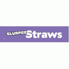 STRAWS SLURPEE STRAWS SMALL DEC 115 X 20 NEW