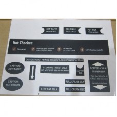COFFEE MACHINE MAIN PAGE / BUTTON DECALS-SHEET 2