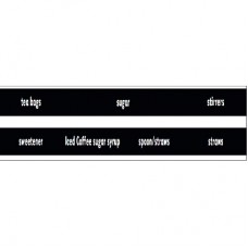 CBD COFFEE ZONE CONDIMENT STRIPS (604 X 29)