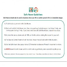 SAFE HAVEN GUIDE DECAL (297 X 210)