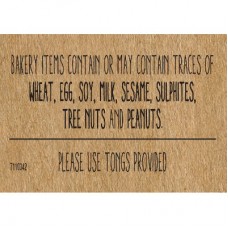 ALLERGEN DECAL (185 X 60)