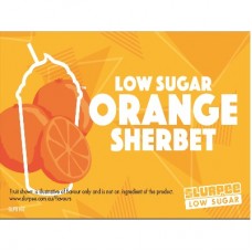 SLURPEE FLAVOUR CARD LOW SUGAR ORANGE SHERBET