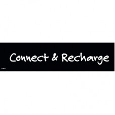 CBD SLATWALL HEADER-CONNECT & RECHARGE 450 X 97