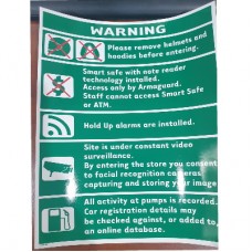 WARNING DECAL-FUEL (210 X 297)