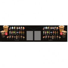 ICN CBD RANGEBOARD 370 X 750 BLACK WITH POCKET-ICE CREAMS