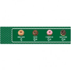 NULINE 800 DOOR DECAL LHS (LV) 8 DONUTS 407 X 75