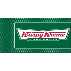 KRISPY KREME-HEADER DOOR LOGO DECAL LHS KK 330 X 235