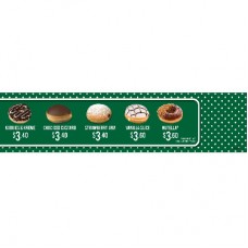 HV PRICE DOOR DECAL RHS (HV) 10 DONUT 330 X 75