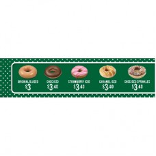 NULINE 600 DOOR DECAL LHS (HV) 10 DONUTS 305 X 75