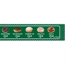 NULINE 600 DOOR DECAL RHS (HV) 10 DONUTS 305 X 75