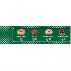 NULINE 600 DOOR DECAL LHS (LV) 8 DONUTS 305 X 75