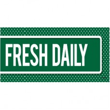 KRISPY KREME-FPG DELIVERED FRESH DAILY DECAL RHS 345 X 120