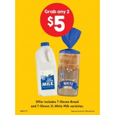 A5 ELECTRO-STATIC FRIDGE DECAL 148 x 210 Milk / White Bread APR 2020