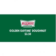 KRISPY KREME TICKETS 100 X 27 GOLDEN GAYTIME DOUGHNUT $3.50