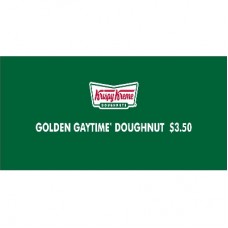 KRISPY KREME TICKETS 85 X 26 GOLDEN GAYTIME DOUGHNUT $3.50