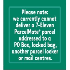 PARCELMATE CARD 85 X 75