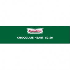 KK PRICE TICKETS 100 X 27 CHOC HEART