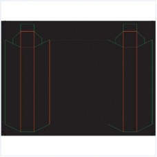 COUNTER FOCUS SHELF INSERT 150MM MEDIUM BAR BLACK